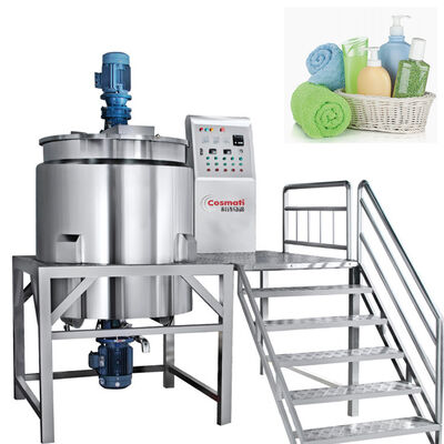 1000L Liquid Washing Homogenizing Mixing Machine Steam or Electrical Heating