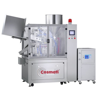 Automatic Tube Filling Sealing Machine for Inner Heating Toothpaste Cosmetic