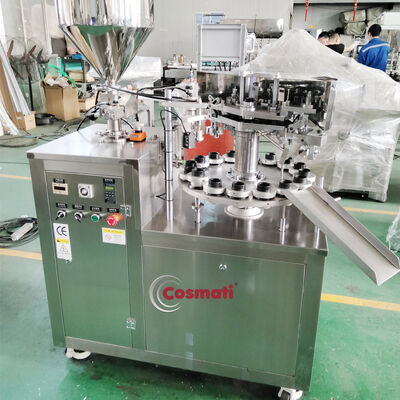 Automatic Tube Filling Sealing Machine for Inner Heating Toothpaste Cosmetic
