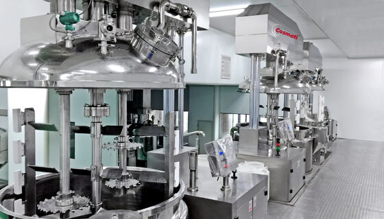 Toothpaste Production Line Shampoo Mixing Tank Hand Cream Making Machine