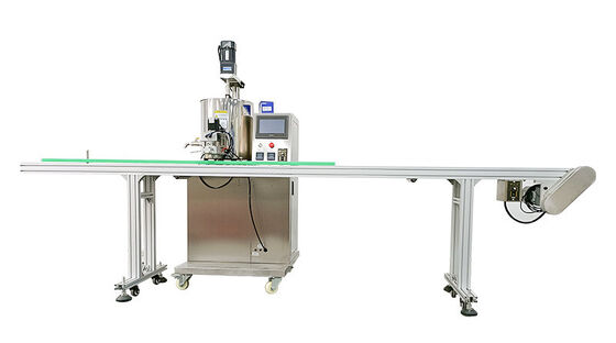 Automatic Gear Pump Filling Machine with One Filling Head 20L SS316L PLC Control