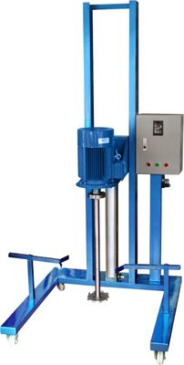 Movable Pneumatic Lifting Vacuum Homogenizer Cream Mixer for Viscosity Liquids / Solid Powders