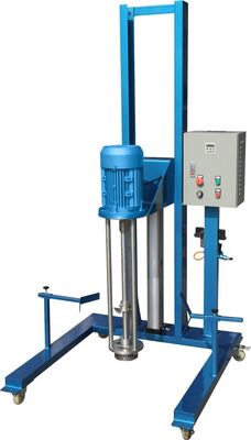 Movable Pneumatic Lifting Vacuum Homogenizer Cream Mixer for Viscosity Liquids / Solid Powders