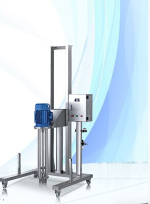 Pneumatic Lifting Vacuum Homogenizer Mixer Easy Operation Movable