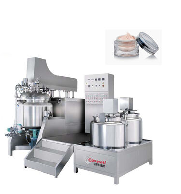 200L Vacuum Emulsifying Mixer Shampoo Homogenizer Making Machine