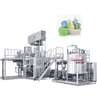 Toothpaste Production Line Shampoo Mixing Tank Hand Cream Making Machine