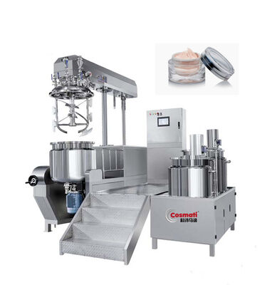 Cream Ointment Vacuum Homogenizer Emulsifying Machine High Shear Mixer