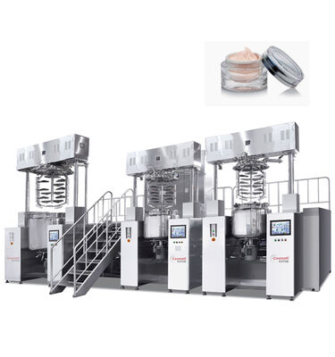 Nature Essence Body Cream Lotion Toothpaste Making Vacuum Emulsifying Machine