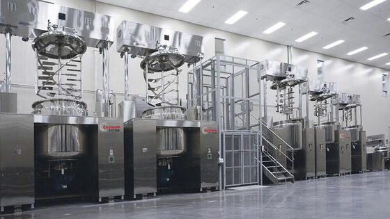 Nature Essence Body Cream Lotion Toothpaste Making Vacuum Emulsifying Machine