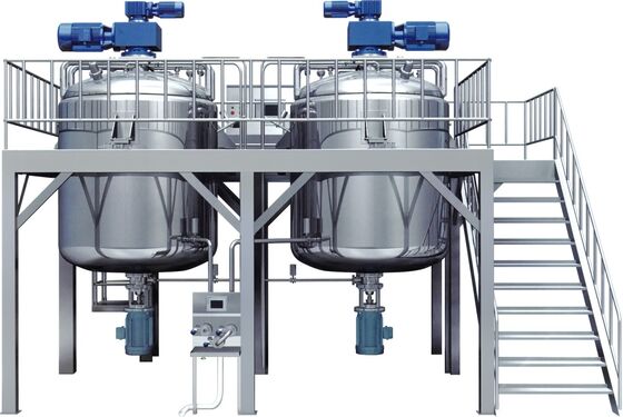 Stainless Steel Liquid Soap Making Machine Washing Liquid Soap Production Line