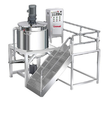 Liquid Washing Homogenizing Mixing Machine 1000L Steam or Electrical Heating