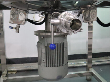 Hand Sanitizer Mixing Tank Liquid Soap Making Machine Chemical Gel Blending