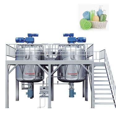 300L Electric Liquid Soap Homogenizing Mixer Shampoo Detergent Gel Making Machine