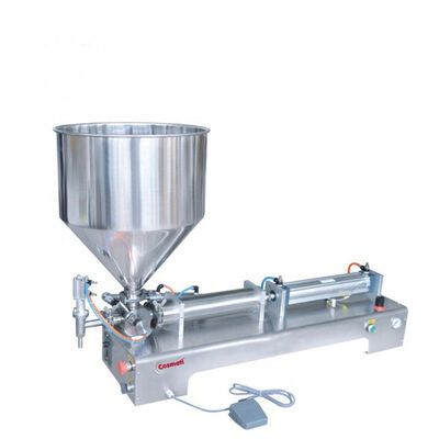 Small Semi Automatic Manual Perfume Shampoo Sauce Cream Liquid Filling Machine