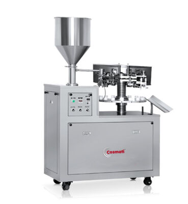 Aluminum Semi Automatic Tube Filling Sealing Machine for Hair Dye Cosmetic