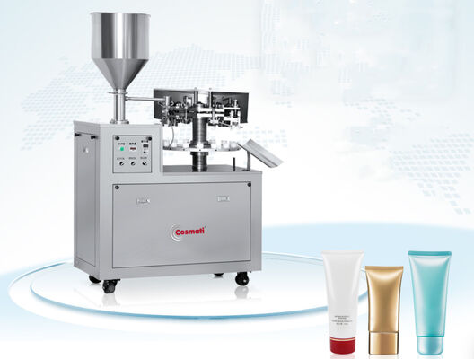 Aluminum Semi Automatic Tube Filling Sealing Machine for Hair Dye Cosmetic