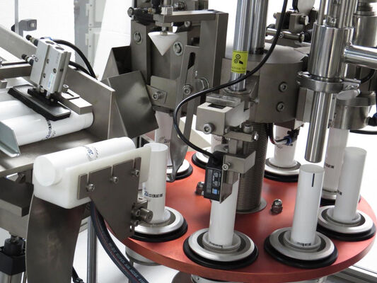 Lotion Cream Toothpaste Soft Tube Filling Sealing Machine with Automatic Tube Feeder