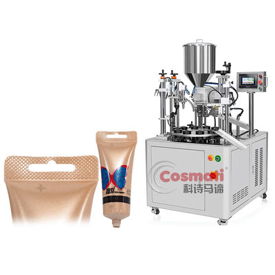 Ultrasonic Soft Tube Filling Sealing Machine Semi Automatic for Cosmetic Cream