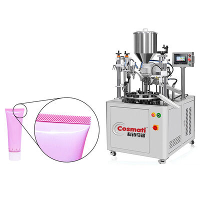 Ultrasonic Soft Tube Filling Sealing Machine Semi Automatic for Cosmetic Cream