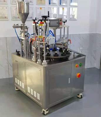 Ultrasonic Soft Tube Filling Sealing Machine Semi Automatic for Cosmetic Cream