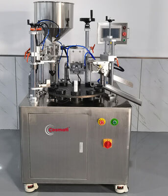 Ultrasonic Soft Tube Filling Sealing Machine Semi Automatic for Cosmetic Cream