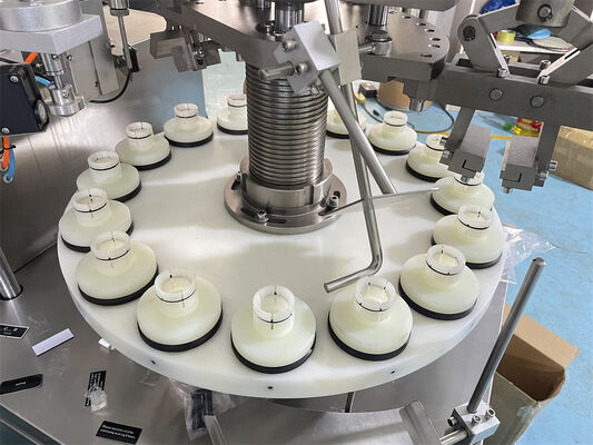 Cosmetic Lotion Hand Cream Glue Aluminum Tube Filling Crimping Machine