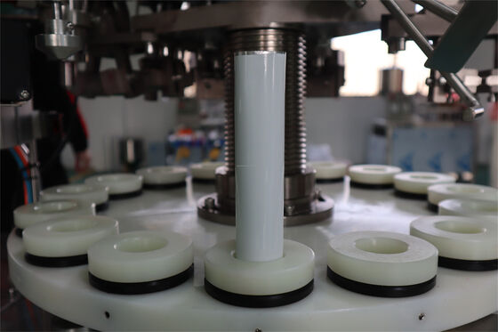 Cosmetic Lotion Hand Cream Glue Aluminum Tube Filling Crimping Machine