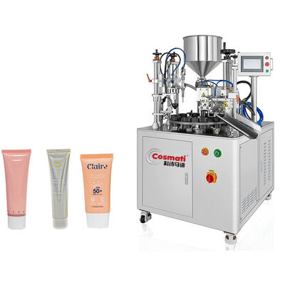 Plastic Tube Filling Ultrasonic Sealing Machine Semi Automatic for Shampoo