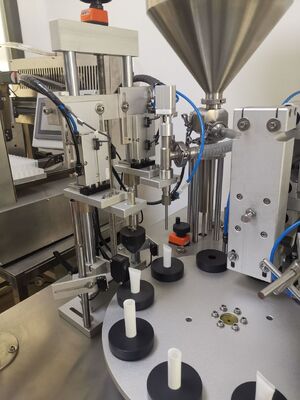 Plastic Tube Filling Ultrasonic Sealing Machine Semi Automatic for Shampoo