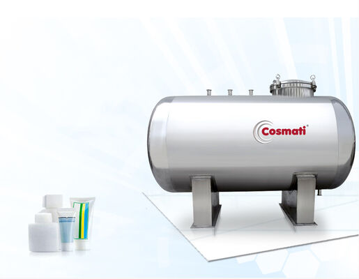 Industrial Customizable Stainless Steel Horizontal Storage Tank Chemical Pharmaceutical Food Processing