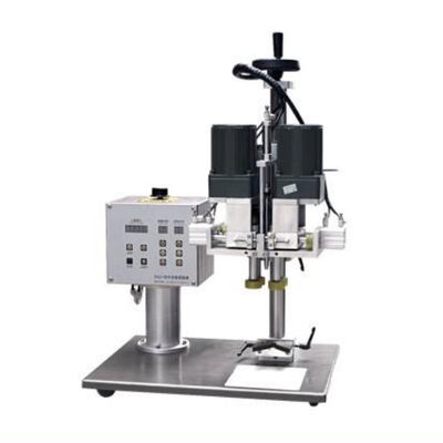 Portable semi automatic small desktop table type capping machine