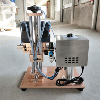 Desktop Large Caliber Small Plastic Bottle Capping Machine Semi Automatic