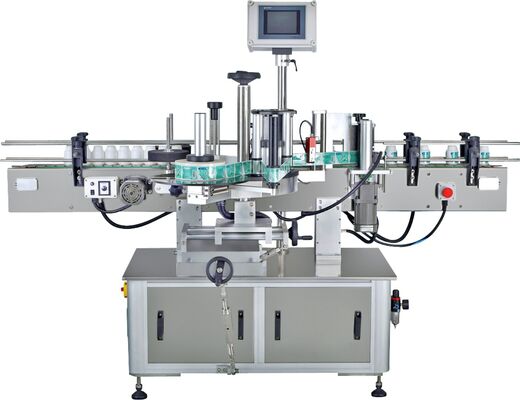 Double Side Automatic Bottle Labeling Machine 50-60 Bottles/min