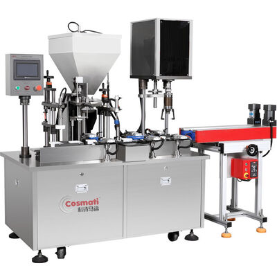Automatic Liquid Soap Filling Capping Machine Detergent Lotion Bottle Filler