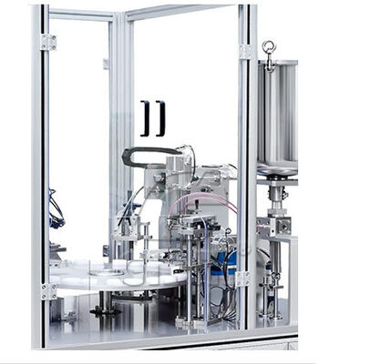 PLC Control Semi Auto Rotary Type mascara lipgloss filling machine
