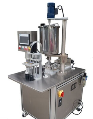 Semi automatic Color Cosmetic Filling Machine for Cushion CC Cream Filling