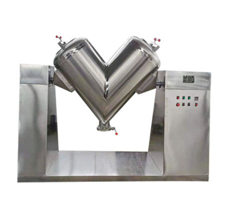 Stainless Steel V Shape Powder Mixer High Speed Customizable