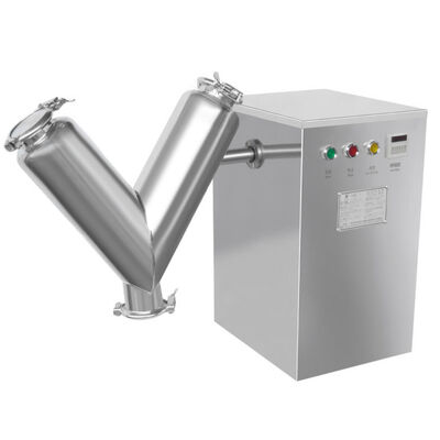 V Shape Food Powder Mixing Machine Automatic Vibration Free 1KW