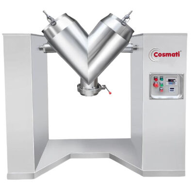 V Shape Food Powder Mixing Machine Automatic Vibration Free 1KW