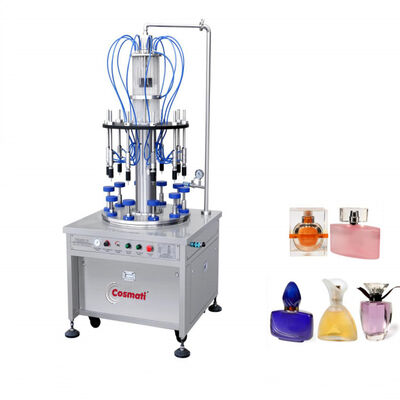High Accuracy Rotary Perfume Filling Machine for Cologne Fragrance 5-1000ml