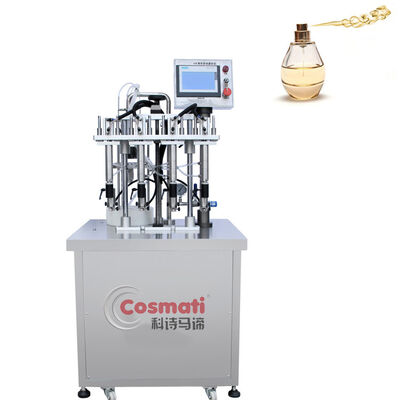 Perfume Packing Filling Machine 5-1000ml 20-40 Bottles Per Minute Explosion Proof