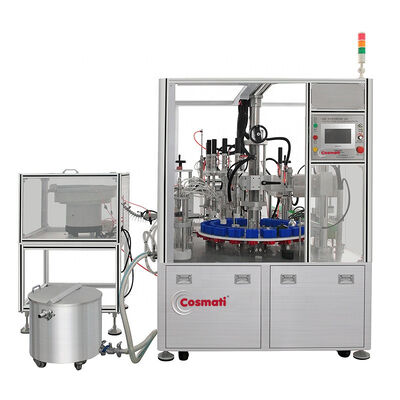 Automatic Viscous Liquid Cream Filling Machine with Capping 2000-3000 BPH