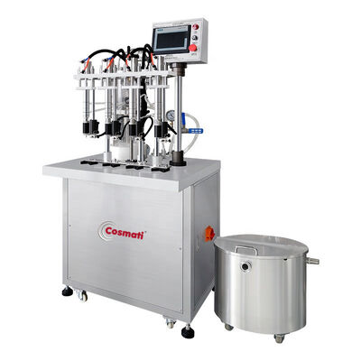 4 head semi auto perfume filling machine small volume filler