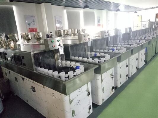304 Stainless Steel Cosmetic Bottle Air Cleaning Machine Semi Automatic