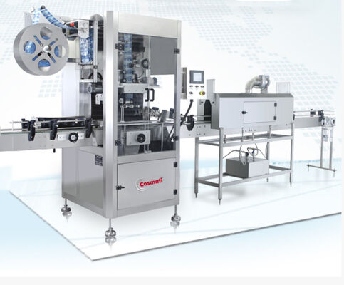 Pet Plastic Glass Bottle PVC Label Shrink Sleeve Labeling Machine Automatic