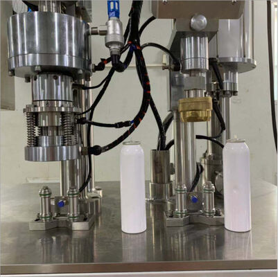 Automatic Aerosol Spray Filling Machine For Cosmetic Industry