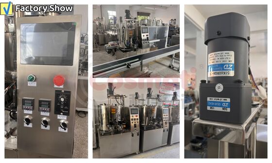 Automatic Gear Pump Hot Filling Machine Candle Wax Balm Cosmetic Liquid Filler