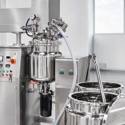 Cream Moisturizer Vacuum Emulsifying Mixer Mud Mask Homogenizer Agitator