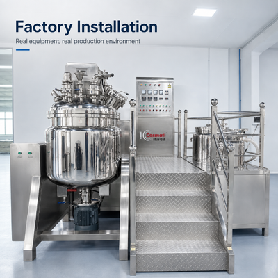 Cosmetics Chemical Liquid Soap Making Machine Mixing Equipment Hydraulic System