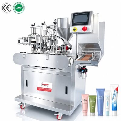 Ultrasonic Automatic Tube Filling Sealing Machine for Cream Lotion Thick Paste